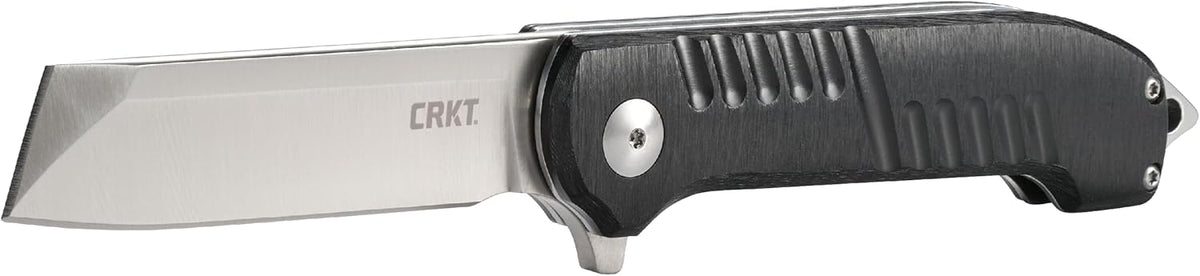 CRKT Razel GT Assisted Folding Pocket Knife: Everyday Carry, Stainless Steel Cleaver Blade with