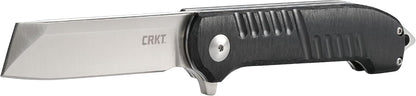 CRKT Razel GT Assisted Folding Pocket Knife: Everyday Carry, Stainless Steel Cleaver Blade with