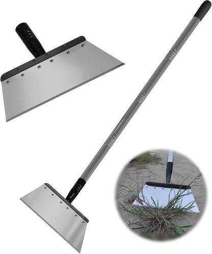 Multifunctional Garden Shovel – 54" Heavy Duty Stainless Steel Cleaning Tool with Adjustable Handle