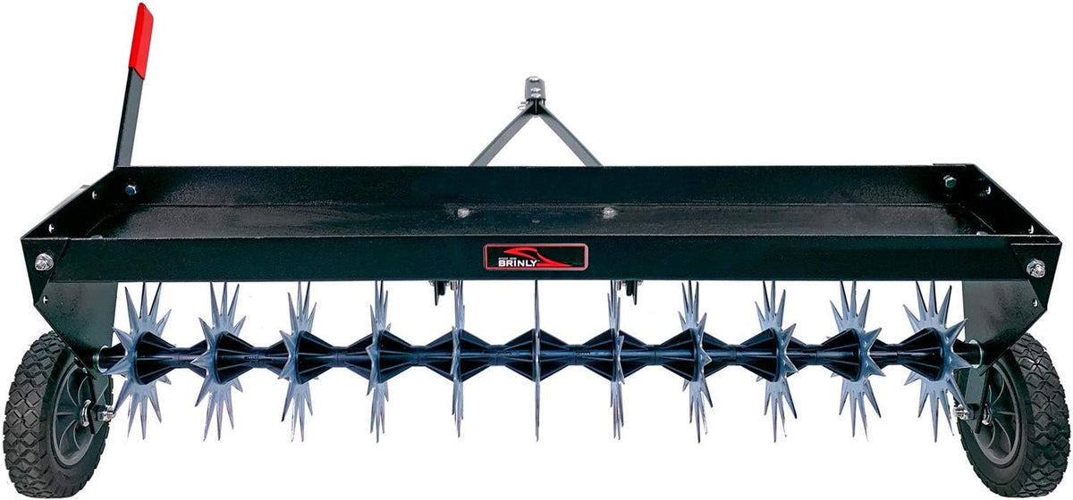 Brinly 40" Spike Lawn Aerator with Transport Mode