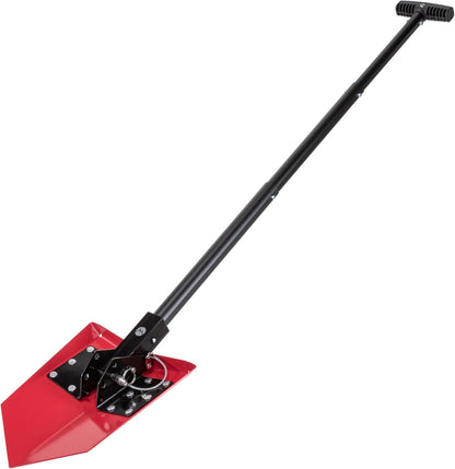 DMOS Delta Shovel - Collapsible Heavy-Duty Steel Folding Shovel for Camping, Overlanding, Survival