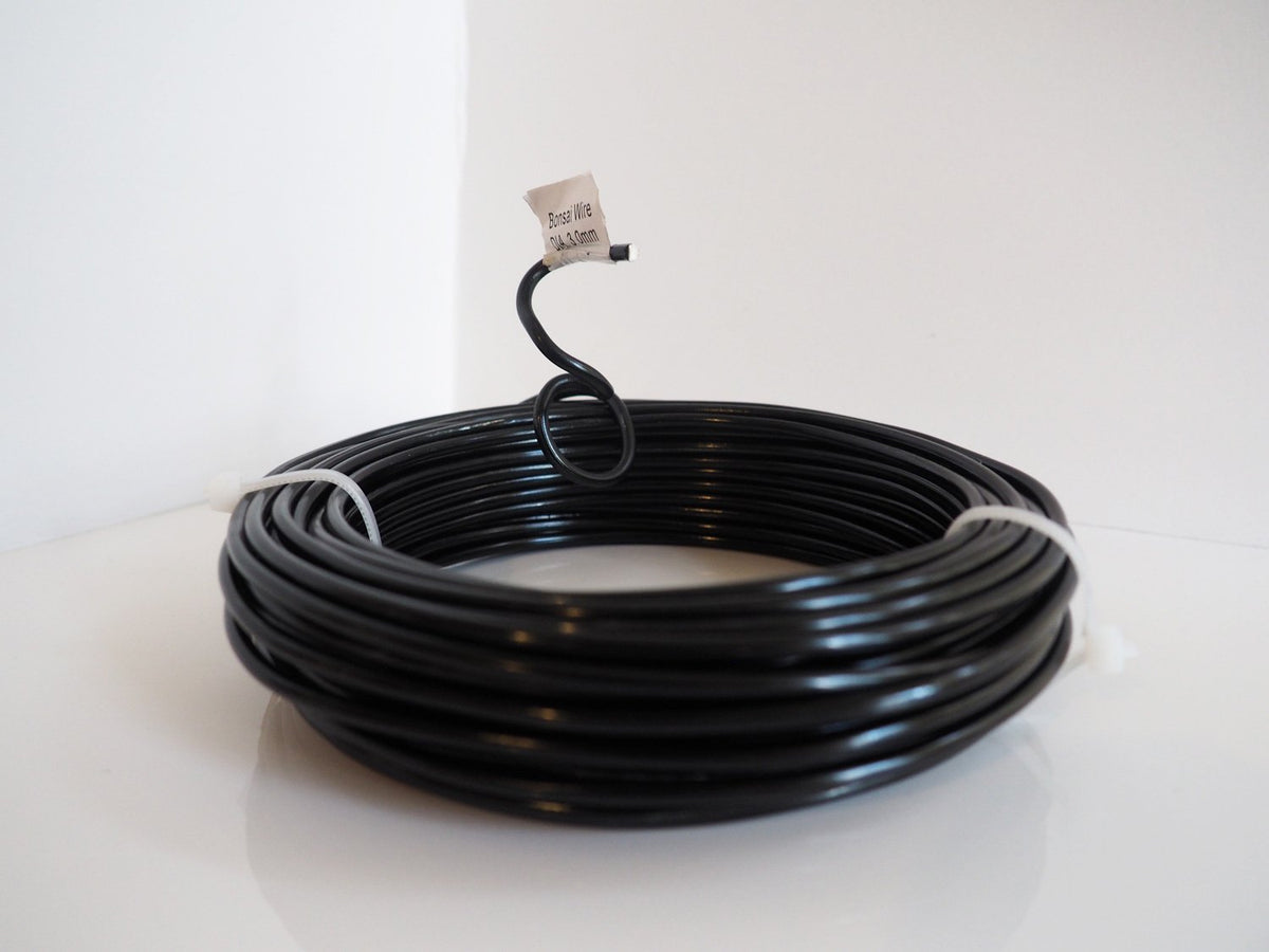 Anodized Aluminum 3.0mm Bonsai Training Wire 250g Large Roll (40 feet) - Choose Your Size and Color