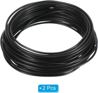 PATIKIL 2.0mm Bonsai Training Wire, 2 Rolls Floral Wire Stems Anodized Aluminum Tree Wire 65.6 Feet
