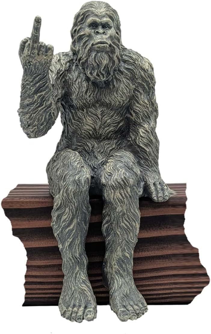 John Bernard & Company Bigfoot The Rude ‘Flipping The Bird’ Sasquatch Yeti Statue/Figurine