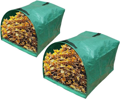 Gardenpal 2-pack Yard Waste Bags for Collecting Leaves, PE Gardening Bags, Lawn and Leaf Bags