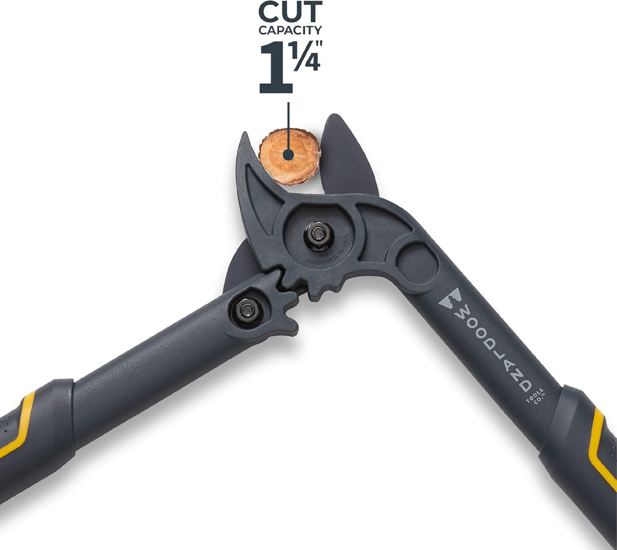 Woodland Tools Duralight Compact Lopper, 16 Inch Anvil Branch Cutter with Gear Assist and