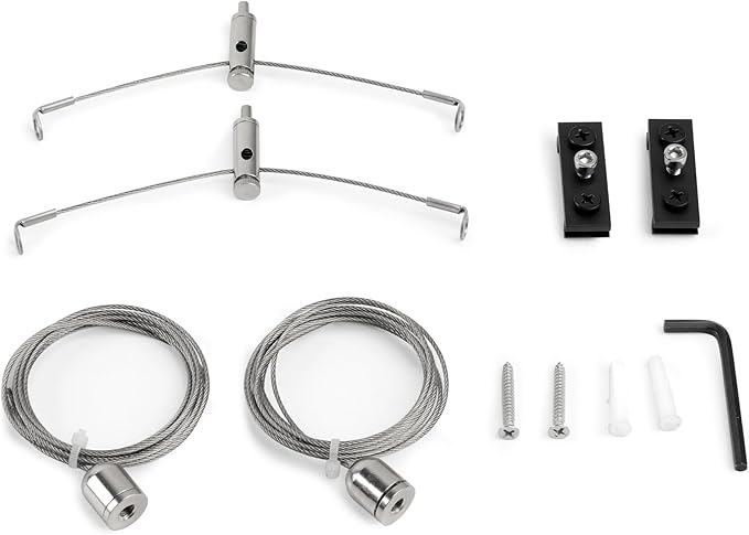 NICREW Reef Light Hanging Kit, Compatible with HyperReef Gen 2 Series and NavaReef Series Lights