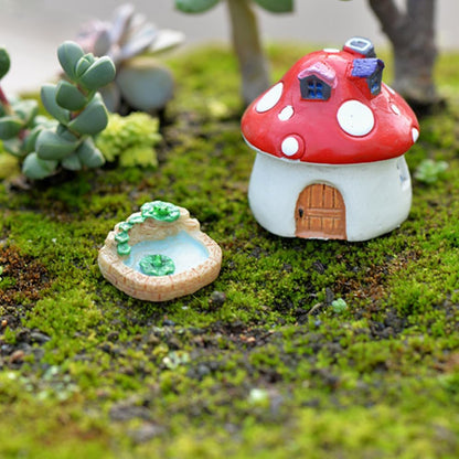 Fairy Garden Pond 15 Pack Mini Pond for Fairy Garden Accessories Outdoor Small Ponds Miniature