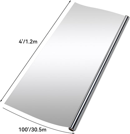 TEXALAN(R) Horticulture Highly Reflective Mylar Film Roll for Grow Room 2 Mil (4X100FT)