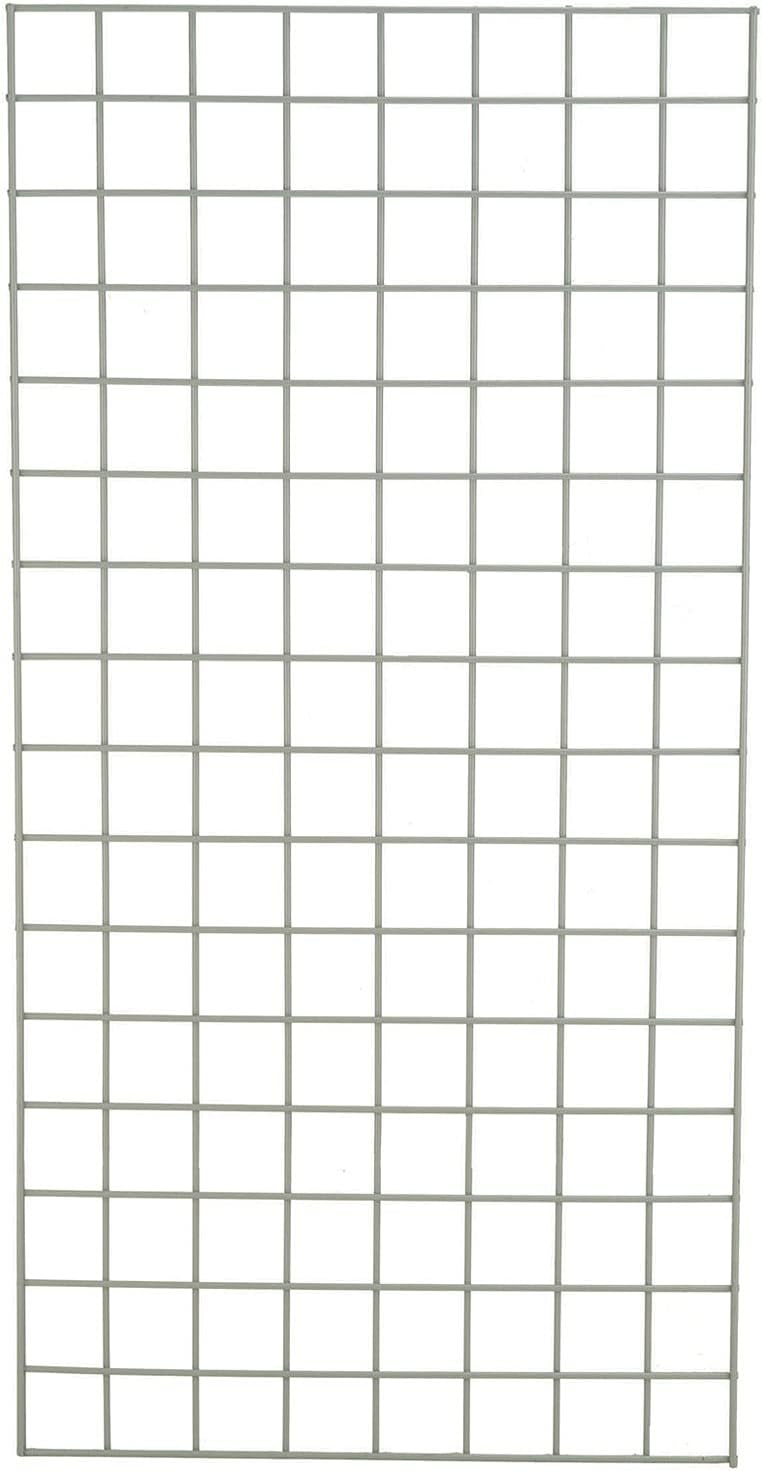 Global Industrial 1/4" Thick Wire Mesh Deck Panel, 96"Wx24"D, (2) Pieces of 48"W x 24"D Decks