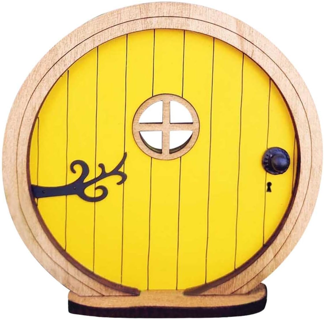 1Pc Fairy Garden Door for Tree, Fairys Doors for Trees Outdoor and Tree Trunk, Mini Fairy Garden