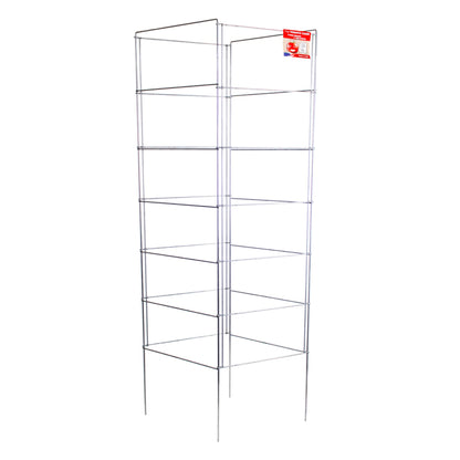Cedar Ridge Square Foldable Tomato Cages - Made in USA Heavy Duty Plant Support for Vegetable