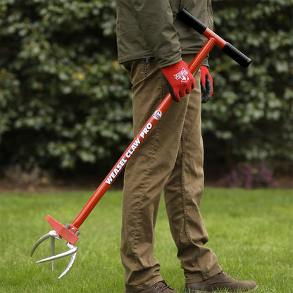 Garden Weasel Claw Pro – Black Grip | 3-in-1 Twist Tiller, Cultivator, Weed Puller & Soil Loosener