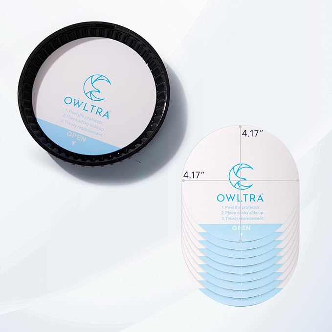 OWLTRA Original 10 Replacements Sticky Glue Pads Refills for OWLTRA IMT-L60 and IMT-L70 Indoor