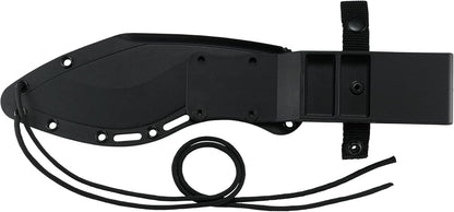 CRKT Clever Girl Kukri Compact Machete: Heavy Duty Powder Coated SK-5 Carbon Steel Blade, Textured