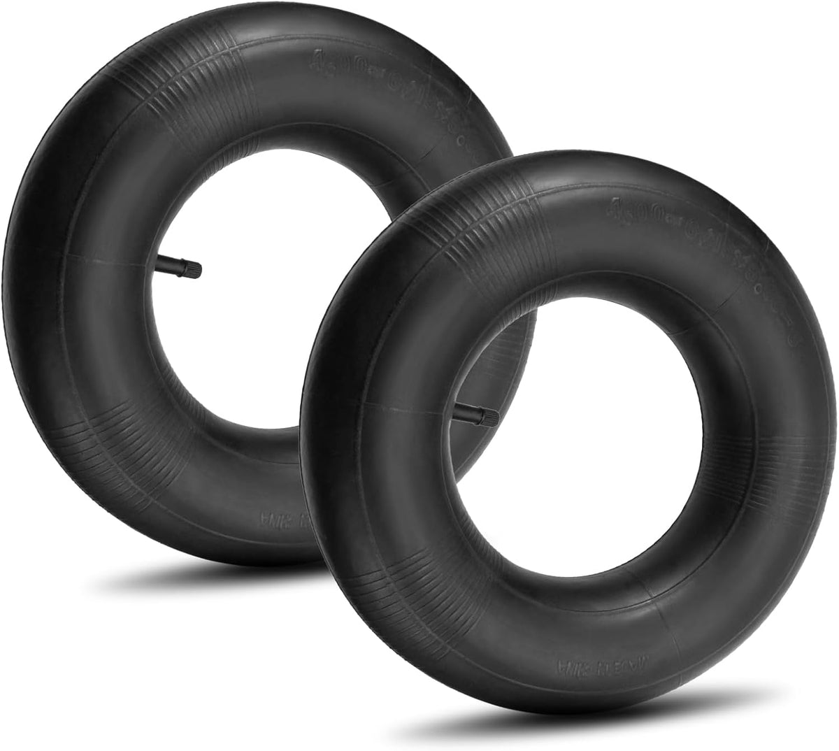 13x4.00-6 Inner Tube 4.10/3.50-6 Heavy Duty Replacement Tire Tubes with Straight Valve Stem for