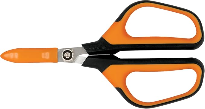 Fiskars Comfort Loop Pruning Snips, Garden Gifts for Women, Extra Large SoftGrip Handle, Yard and