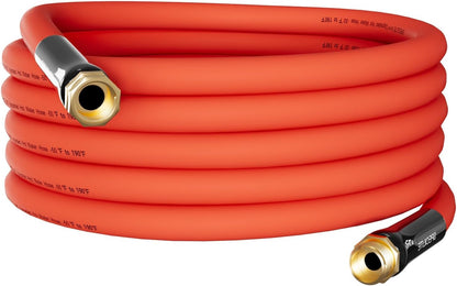 SPECILITE 3/4" Hot/Cold Garden Water Hose 25 ft, -50℉-190℉,Flexible & Lightweight With 3/4" Brass