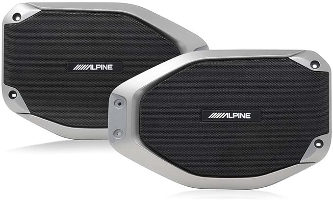 Alpine SPV-65-JLT Rear Soundbar Upgrade Compatible with 2018+ Jeep Wrangler and 2020+ Jeep Gladiator