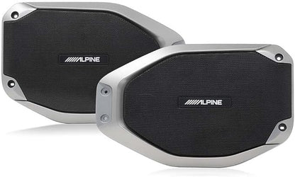 Alpine SPV-65-JLT Rear Soundbar Upgrade Compatible with 2018+ Jeep Wrangler and 2020+ Jeep Gladiator