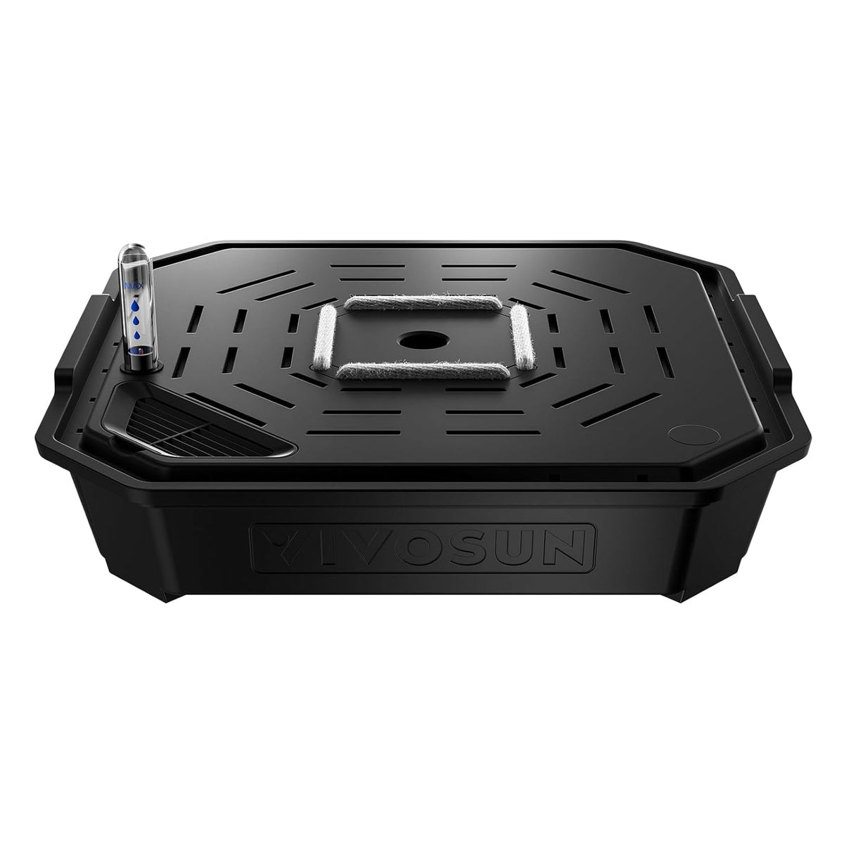 VIVOSUN 4-Pack FlexFeed Self-Watering Pots, Auto Irrigation Fabric Pot Base with Water Meter &