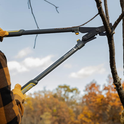 Woodland Tools Super Duty Lopper, 32 Inch Geared Bypass Branch Cutter with Soft Grip Handles