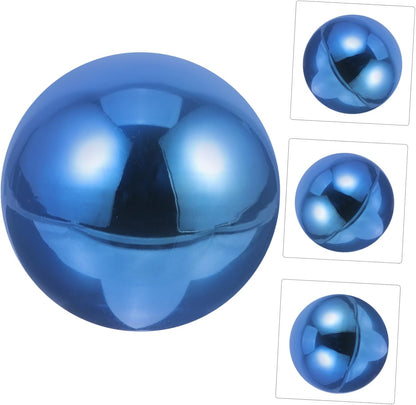 STOBAZA Polished Stainless Steel Gazing Ball Reflective Hanging Garden Ornament for Outdoor Indoor