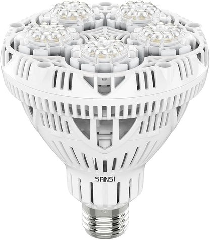 SANSI Grow Light Bulb with COC Technology, Full Spectrum 24W Grow Lamp (300 Watt Equivalent) with