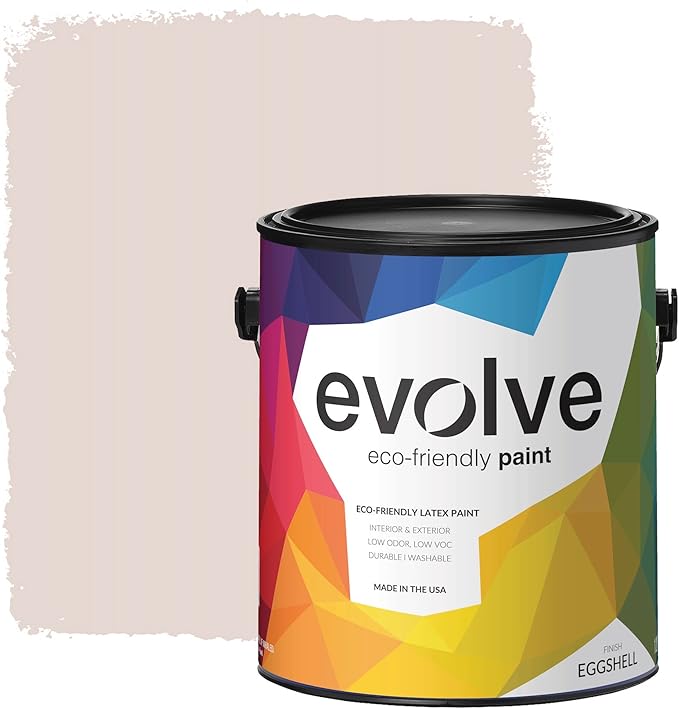 EVOLVE Paint & Primer: Environment-friendly, Low Sheen with One-coat Coverage for Interior &