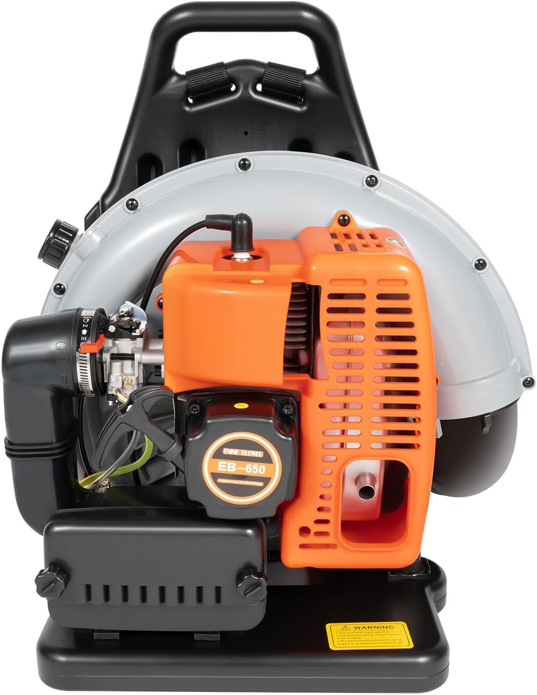 Backpack Gas Powered Leaf Blower, Commercial 2.7kW 850CFM 63CC 4.3HP 2-Stroke Powerful Lightweight