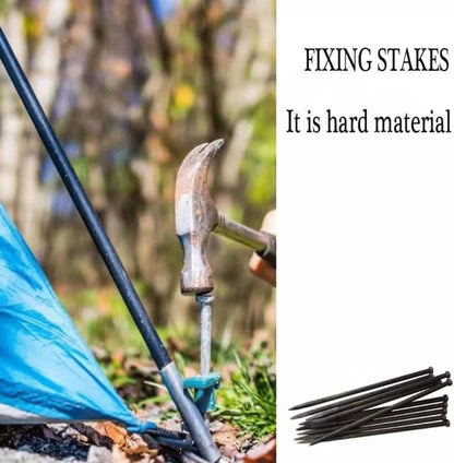Metal Landscape Edging Anchoring Spikes, 50PCS 10 Inch Landscape Paver Edging Anchoring Spikes for