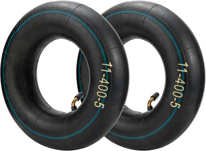 11x4.00-5 11x4.50-5 11x5.00-5 Inner Tubes, 2 Pack Heavy Duty Replacement Tire Inner Tubes with Bent