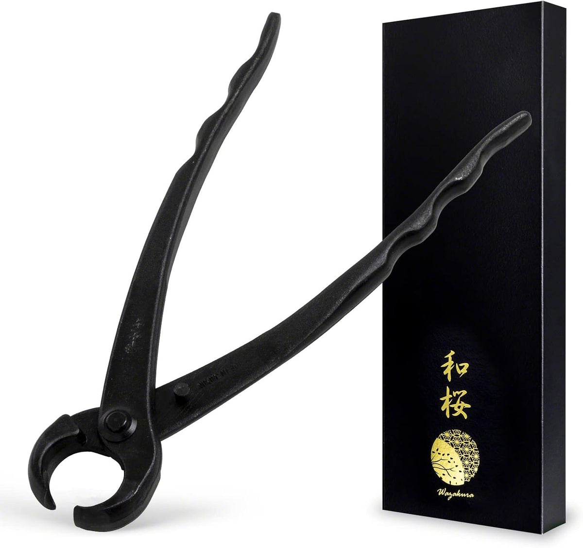 Wazakura Hand Forged Knob Bonsai Cutter Made in Japan 8-1/4 inch (210mm), Japanese Gardening Tools