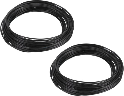 PATIKIL 1.5mm Bonsai Training Wire, 2 Rolls Floral Wire Stems Anodized Aluminum Tree Wire 65.6 Feet