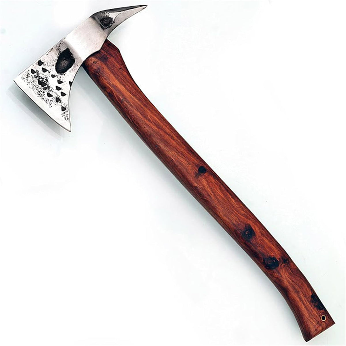 Armory Replicas™ Fireman Hatchet Pickaxe Tool - Hand Forged Carbon Steel Functional Camping
