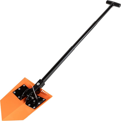 DMOS Delta Shovel - Collapsible Heavy-Duty Steel Folding Shovel for Camping, Overlanding, Survival