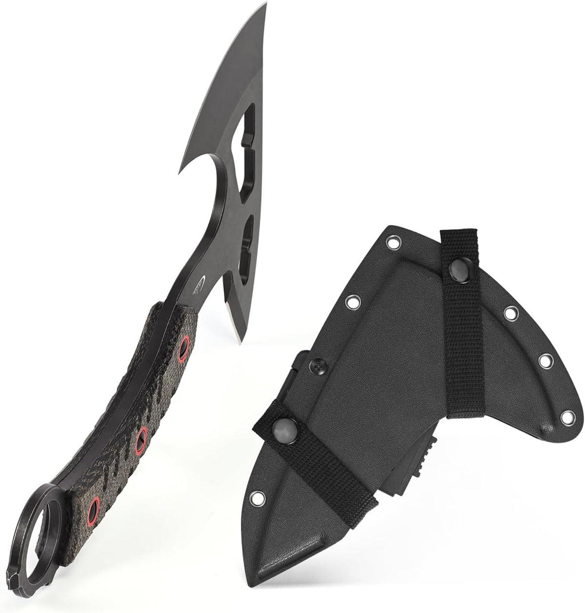C1392 Camping Axes,DC53 Steel Blade with Micarta Handle Chopping Axe Bushcraft Camping Axes