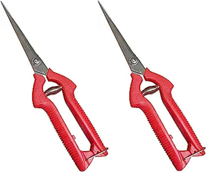 Garden Guru Extra Long Stainless Steel Pruner Pruning Shears Clippers Snips Sharp Bonsai Cutter