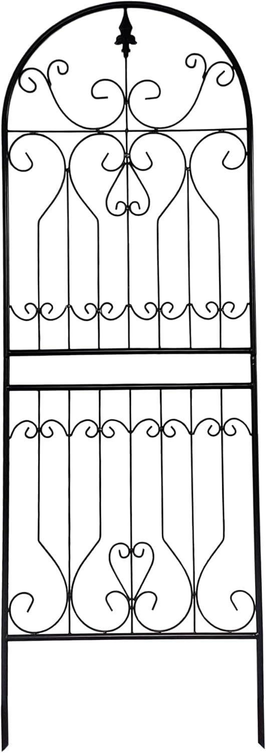 SCENDOR Trellis for Climbing Plants 70.8" H x 24.5" W Metal Premium Quality Material Rust-Resistant
