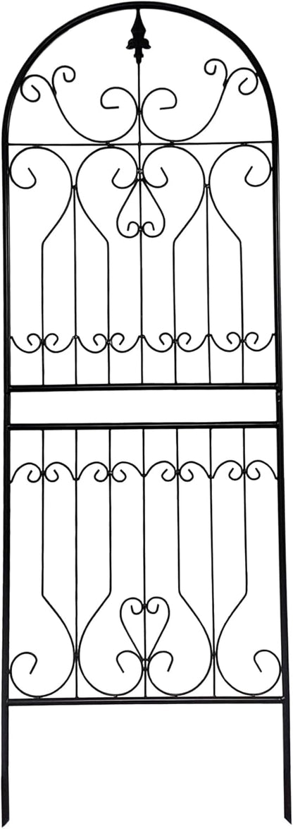 SCENDOR Trellis for Climbing Plants 70.8" H x 24.5" W Metal Premium Quality Material Rust-Resistant