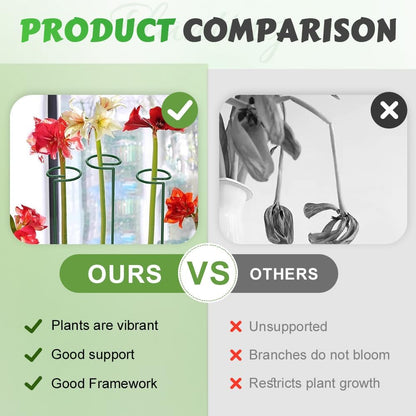 4/8/12 Pack Plant Stakes, 16/24/36 Inch Plant Support Stakes, 2025 New Plant Sticks Support, Flower