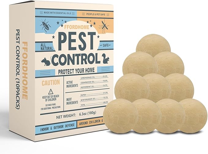 Pest Control Pouches, Rodent Repellent, Mouse Repellents, Peppermint Oil Mice Repellent, Rat