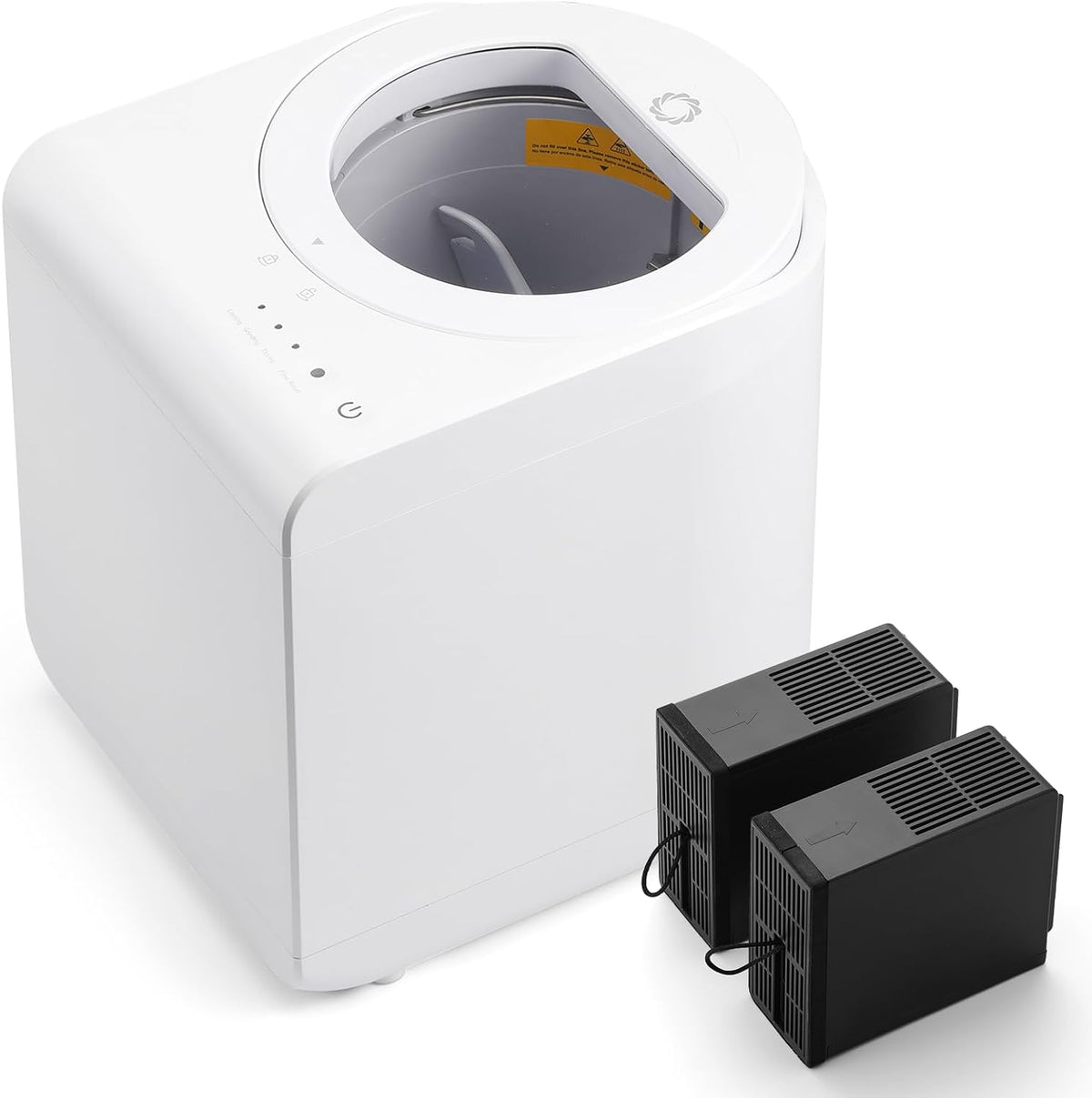 Airthereal Revive R500-V Electric Kitchen Composter with Visual Cover, Upgraded SHARKSDEN®