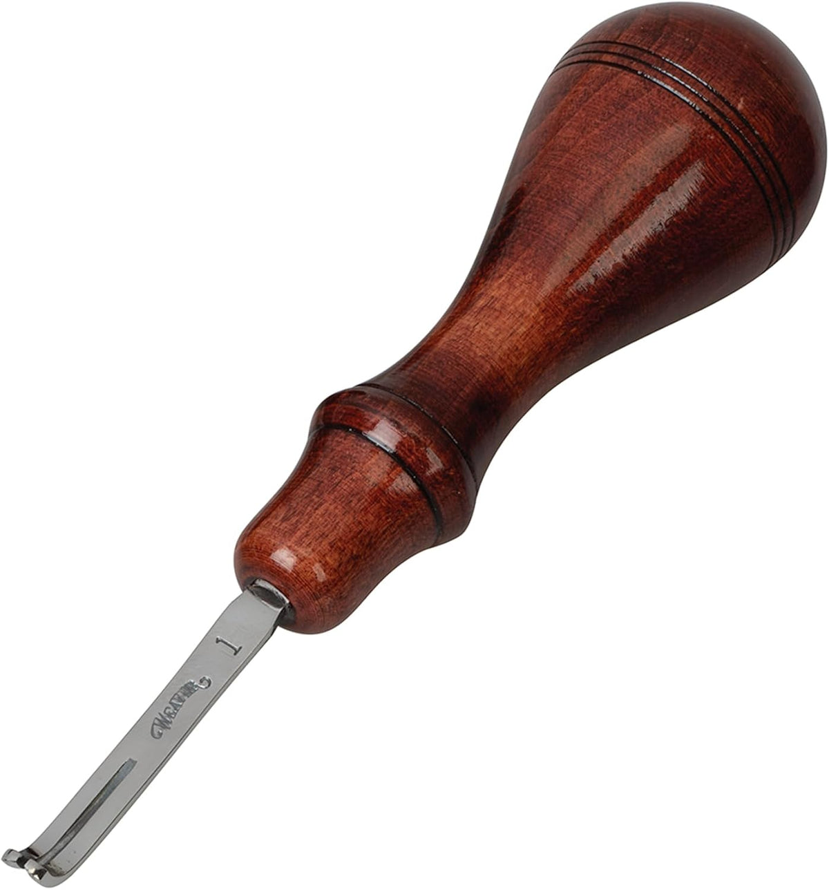 Weaver Leather Supply Leather Edger, Edge Beveler with Angled Tip for Refined Finish, Beveling