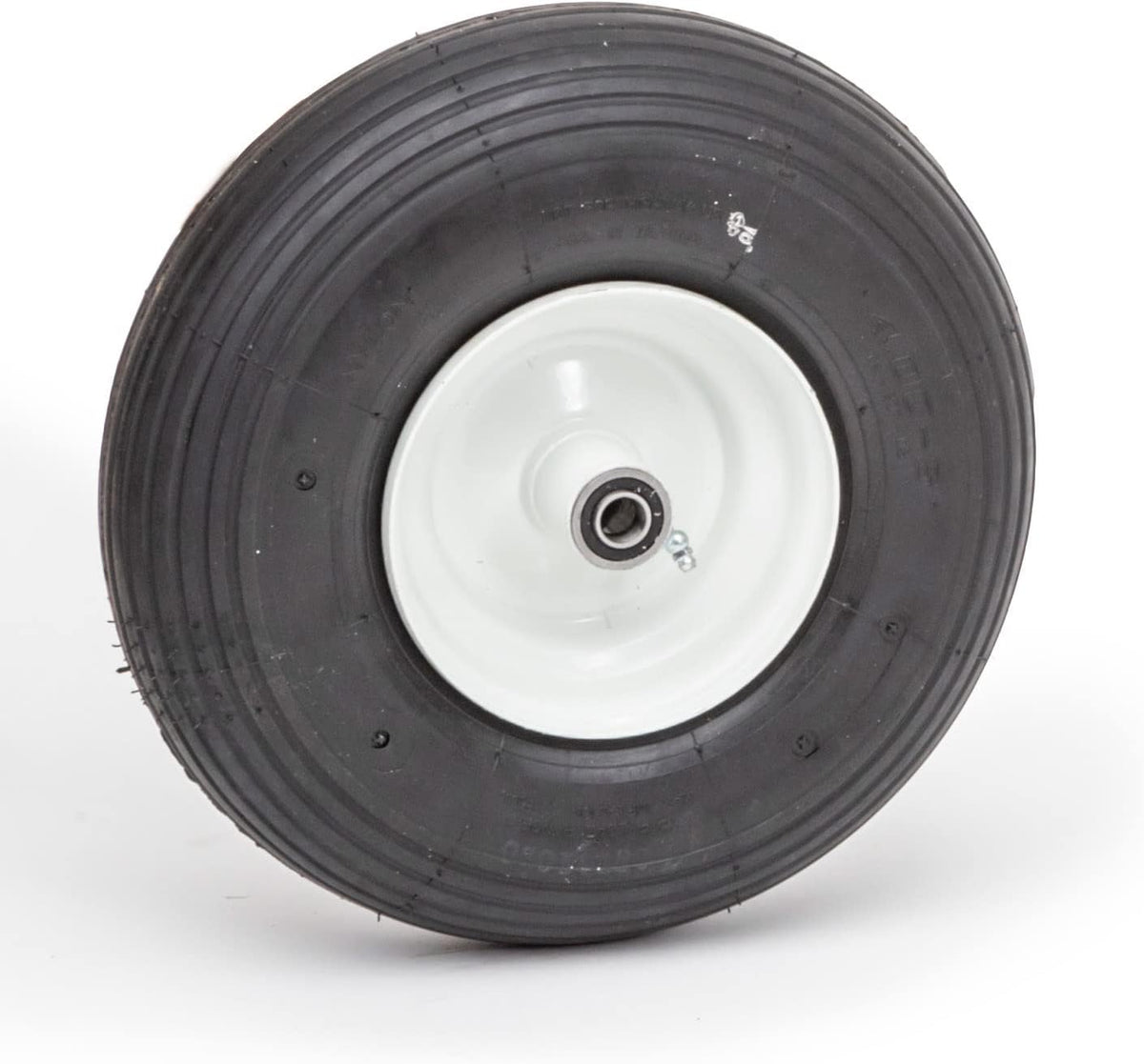 Pneumatic Replacement Wheel | 13.6" Tire for Wagon, Nursery Cart, Wheelbarrow | 4.00-6 Wheel Size |