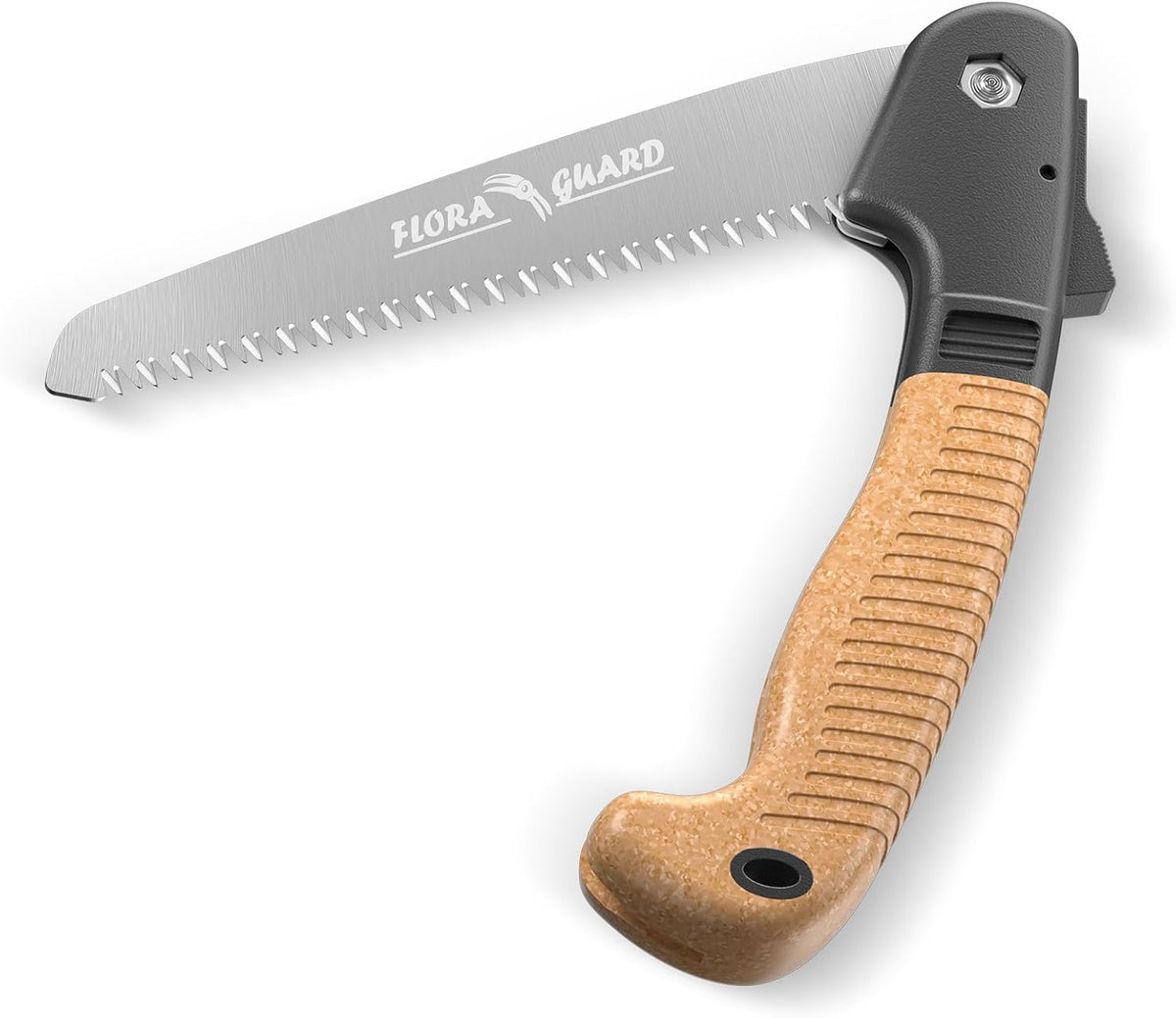 FLORA GUARD 7.7-Inch Folding Hand Saw, Camping/Pruning Saw with Rugged Professional Folding Razor