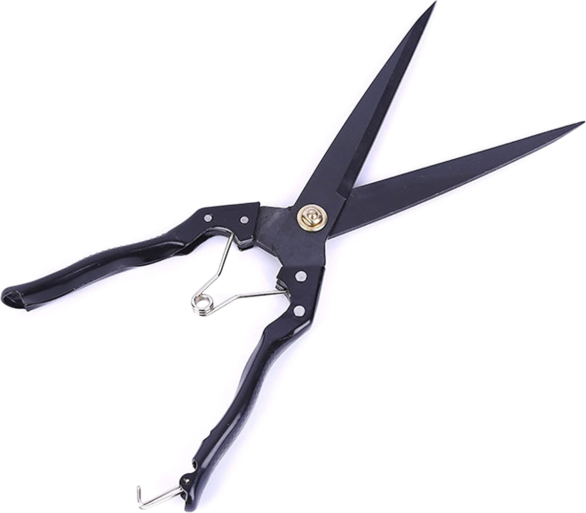 Grass Sheep Shear - Coated Wear-Resistant Handle, Manganese Steel Double-Edged, Strong Spring