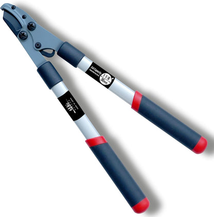 SUIZAN Anvil Hand Loppers 18" - Professional Japanese Branch Cutter Lightweight Compact Tree