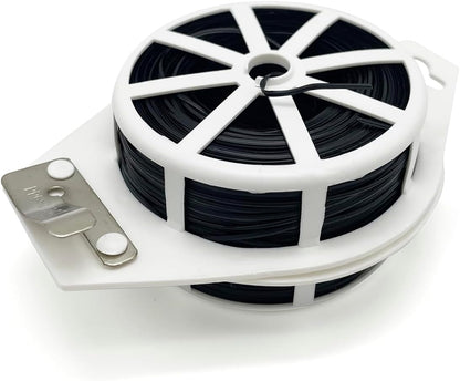 656ft (200m) Twist Ties, Garden Plant Ties with Cutter, Reusable Multifunctional Plant Ties, Fixing