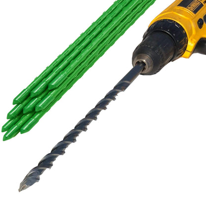 Keyfit Tools G.S.I. Contractor Grade Garden Stake Installation Tool Drill Bit Fast & Easily Install